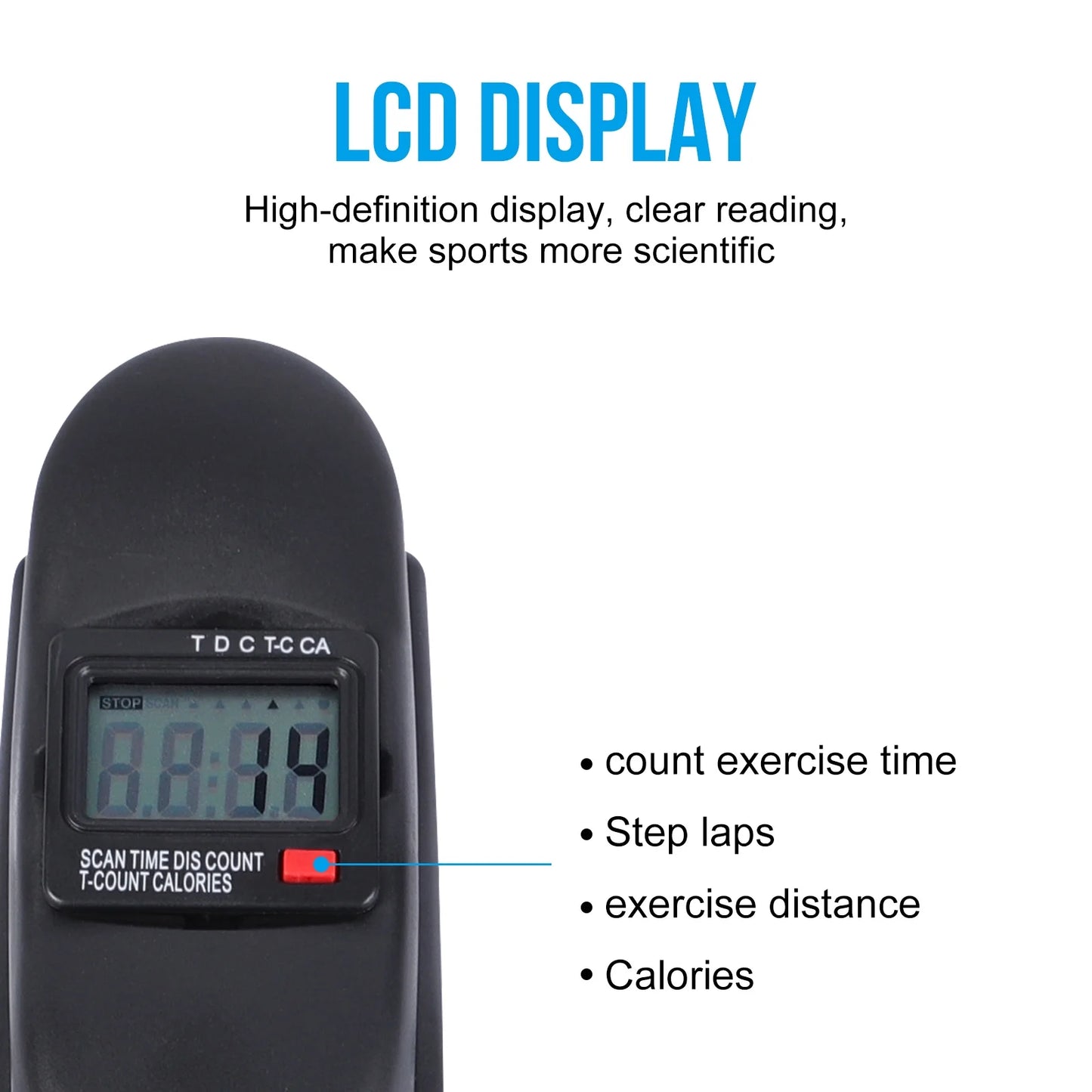 Desk Bike Pedal Exerciser, Mini Exercise Bike