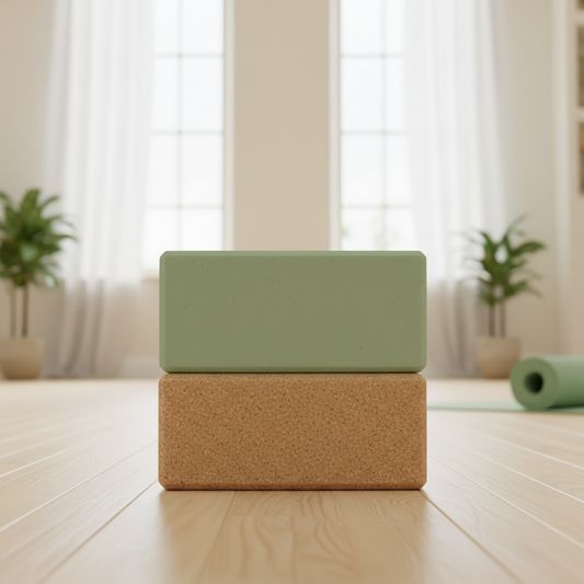 Set of 2 yoga blocks