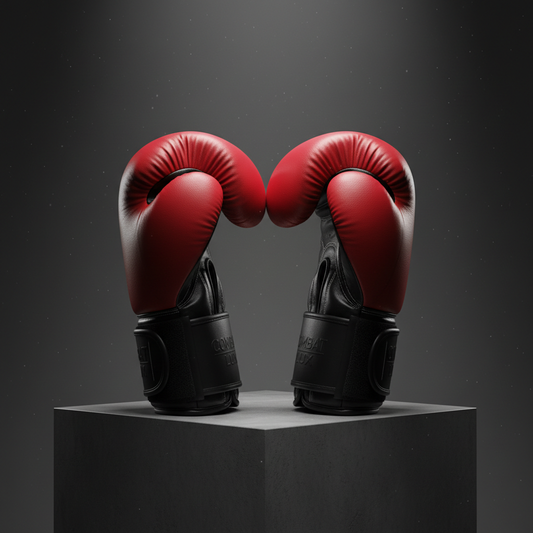 Premium boxing gloves with wrist support