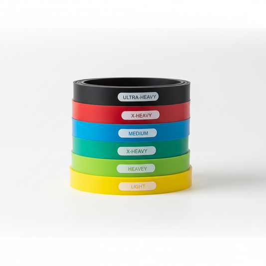 Resistance bands set with 5 levels